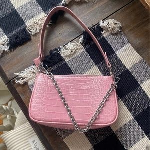 UO Rosie Chain Baguette Bag